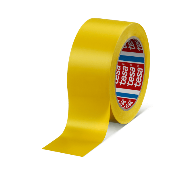 CINTA ADHESIVA SEÑALIZACIÓN SUELOS AMARILLO 50 MMX33 M