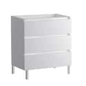 MUEBLE DE BAÑO MODULAR ATLANTIS BLANCO 3 CAJONES 80X45CM - 2
