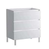 MUEBLE DE BAÑO MODULAR ATLANTIS BLANCO 3 CAJONES 80X45CM - 2