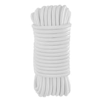 CUERDA ELÁSTICA POLIESTER 6MM. 10M BLANCO ROMBULL - 1