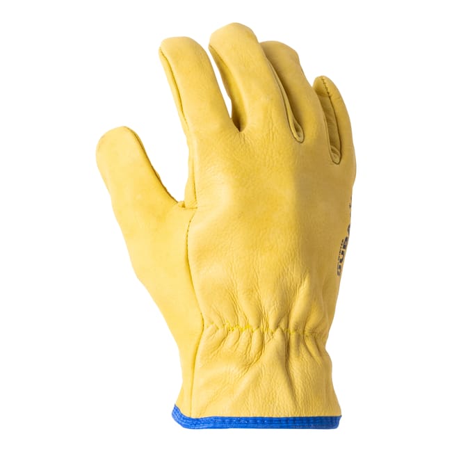 GUANTE CUERO FLOR FRIO AMARILLO T9 JUBA 406RF - 1