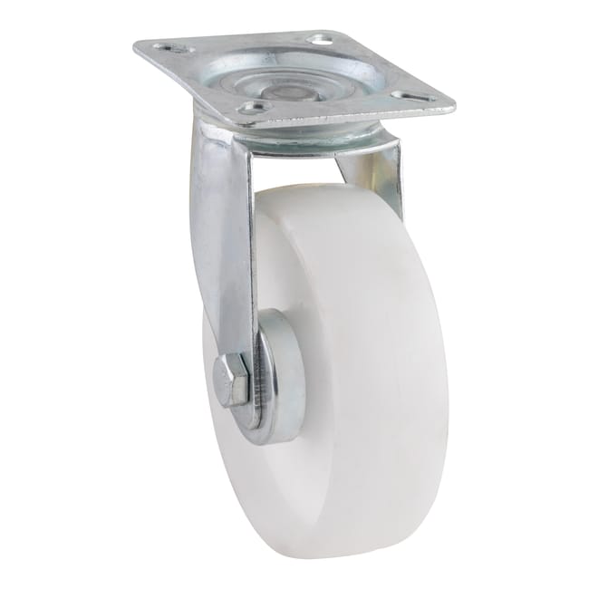 RUEDA 125MM POLIAMIX. HASTA 170KG. LLANTA METÁLICA - 1