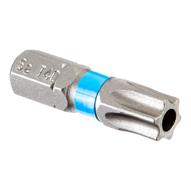 PUNTAS PARA ATORNILLADOR TORX  PTS40 CORTA L25 IZAR 2 UDS