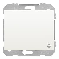 PULSADOR TIMBRE SERIE IRIS ESTANCA BCO - 1