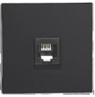 TAPA TOMA TLF Y DATOS SERIE SKY NEGRO - 1