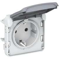 SCHUKO SERIE PLEXO COMPONIBLE GRIS IP55 - 1