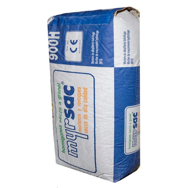MORTERO SECO GRIS M-10 MYRSAC 25 KG