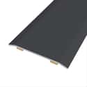 PERFIL DE TRANSICIÓN ADHESIVO ACERO NEGRO 83CM - 1