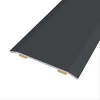 PERFIL DE TRANSICIÓN ADHESIVO ACERO NEGRO 83CM - 1