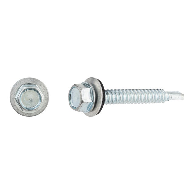 TORNILLOS ROSCA CHAPA PARA METAL CINCADOS 6,3X50MM. 250UDS