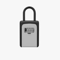 COFRE DE COMBINACION GUARDALLAVES CANDADO PARED COLGAR - 1