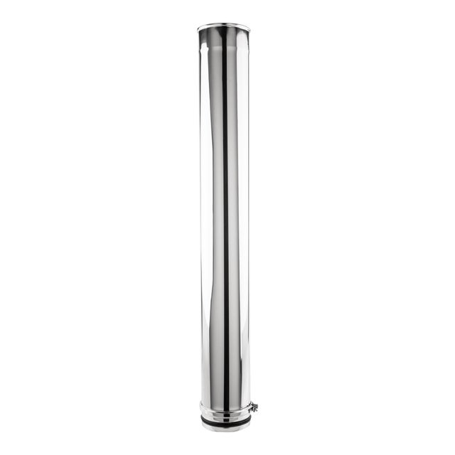 TUBO INOXIDABLE PARED SIMPLE Ø150MMx1m