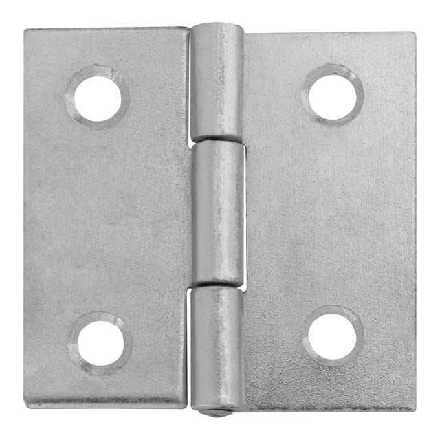 BISAGRA HIERRO CUADRADA 30 X 30  MM. ZINCADA. 2 UDS