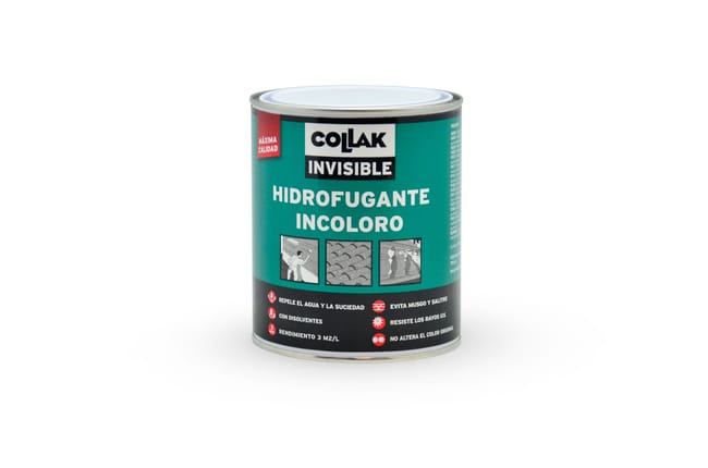 HIDROFUGANTE FACHADAS COLLAK 1L INCOLORO - 1