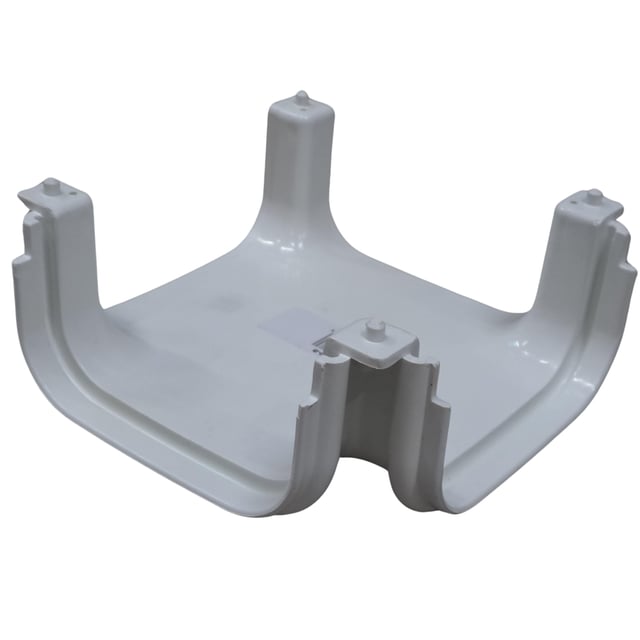 CONEXION CANALETA PVC BAJA ALTURA BLANCO