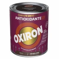 ESMALTE SINTÉTICO  ANTIOXIDANTE BRILLANTE  OXIRON LISO 750ML NEGRO - 1