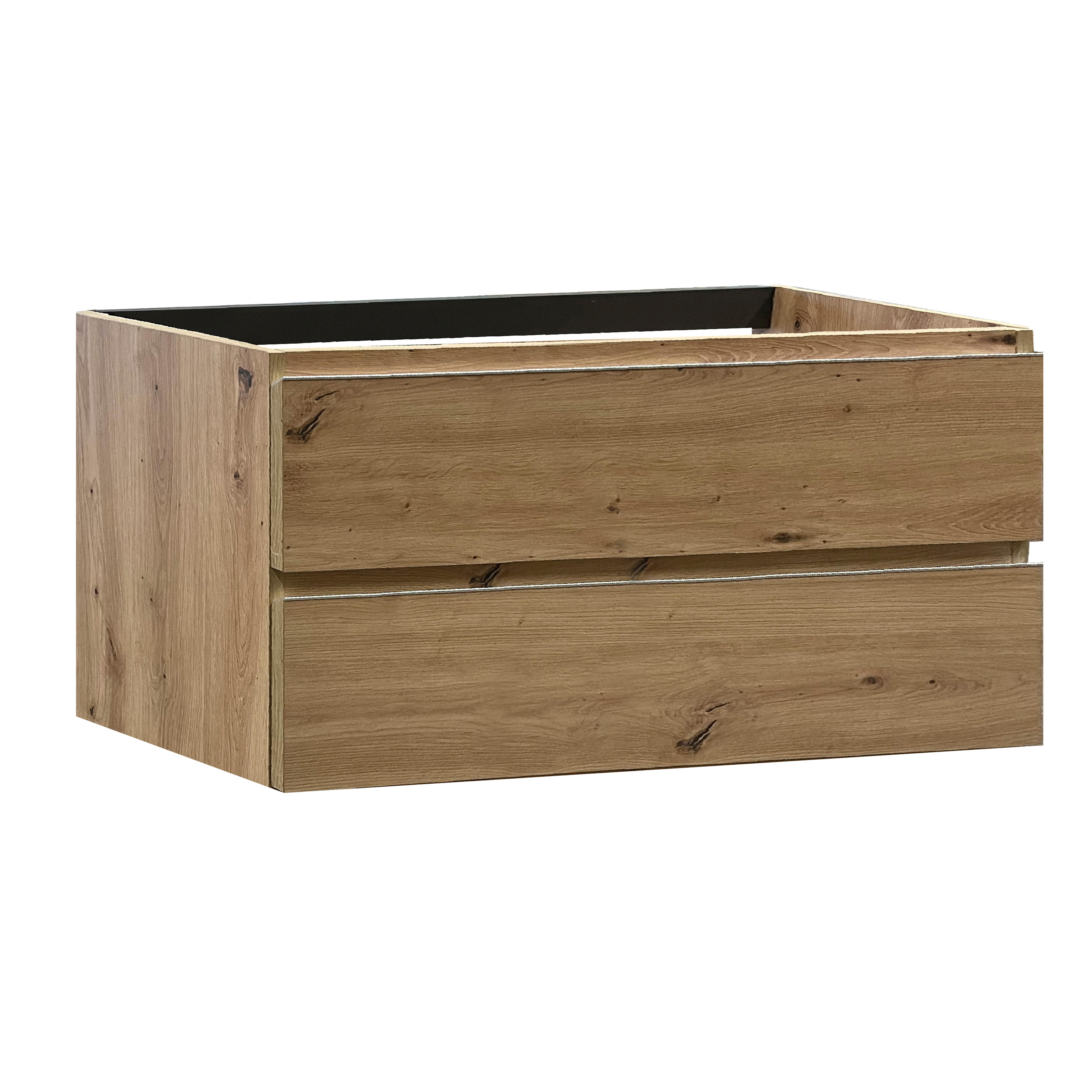 MUEBLE DE BAÑO MODULAR ATLANTIS MIEL 2 CAJONES 100X45CM - 2