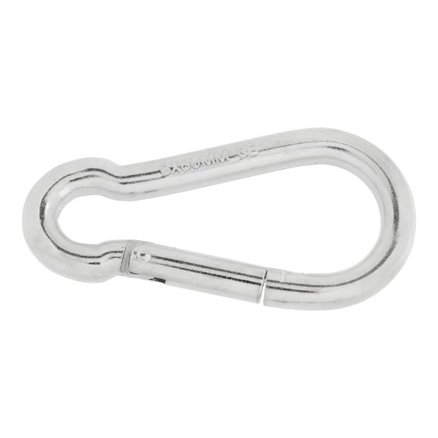 MOSQUETON BOMBERO GALVANIZADO 8 MM. 4 UDS