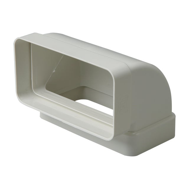 CODO RECTANGULAR VERTICAL 90º  55 x 110 MM