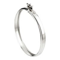 ABRAZADERA TUBO INOXIDABLE PARED SIMPLE 150MM - 1