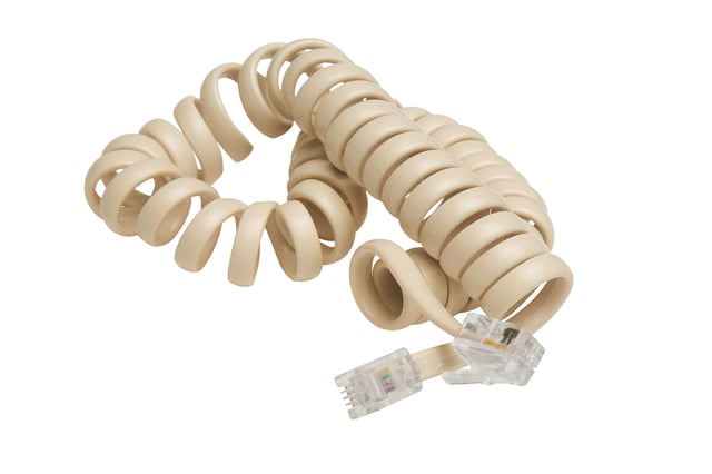 CABLE RIZADO 4 CONDUCTOS + 2 CONECTORES BLANCO 2M