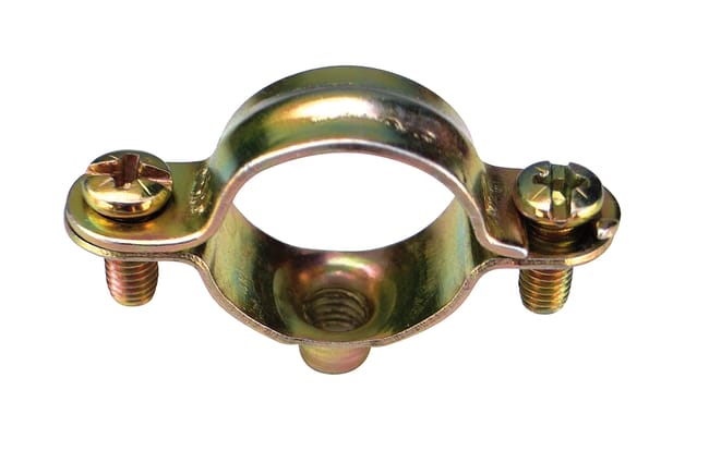 ABRAZADERA BICROMATADA M6 12MM 10 UNIDADES - 1