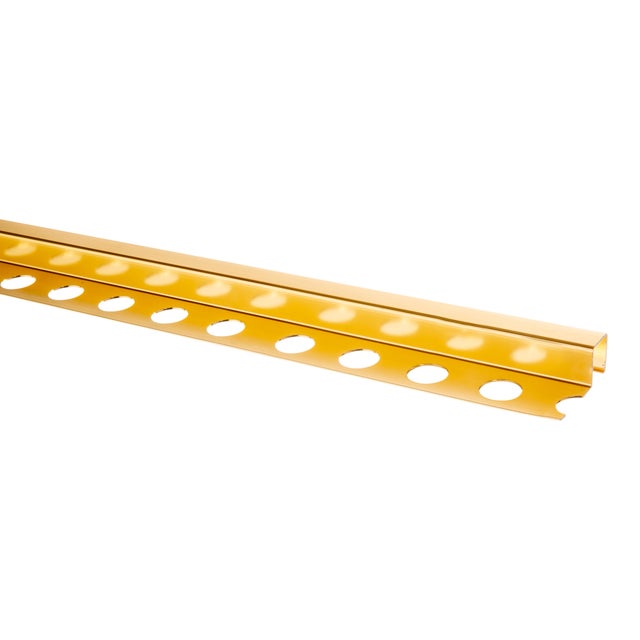 ING/LIST ALUMINIO 12X12X2600 MM ORO BRILLO