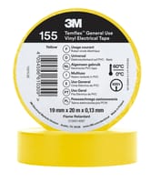 CINTA AISLANTE 3M 19MM X 20M AMARILLO - 1