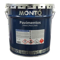 PINTURA SUELOS CLOROCAUCHO 15L GRIS - 1