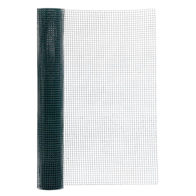 MALLA ELECTROSOLDADA VERDE LUZ 13 MM 1X5 M