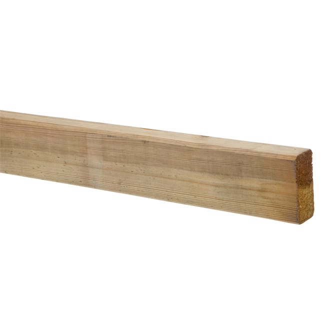 VIGA PINO MACIZO TRATAMIENTO AUTOCLAVE 300X7X3,3 CM - 1