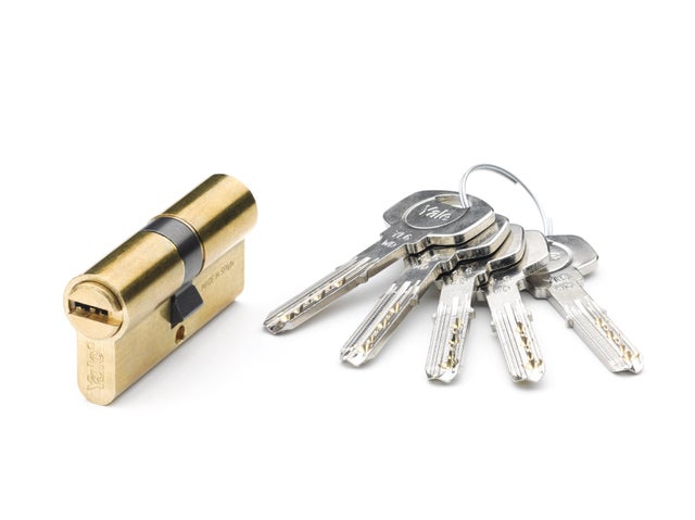 CILINDRO SEGURIDAD ANTIBUMPING 30X40MM. PUNTOS LEVA 15MM  LATON  YL6 YALE