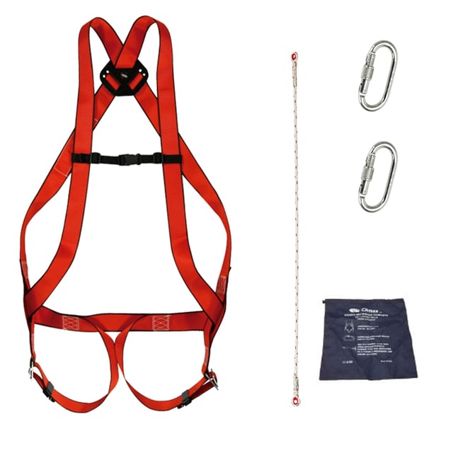 KIT ARNES+CUERDA+ MOSQUETON 10 BASIC