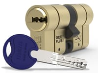 CILINDRO SEGURIDAD 30 X 30 MM SCX+ LATON MCM - 1