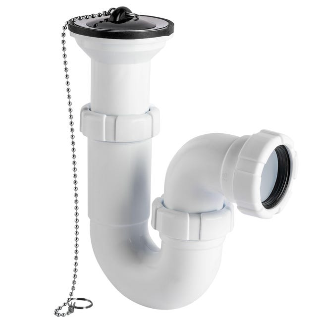 SIFON LAVABO CURVO EXTENSIBLE 1 1/2