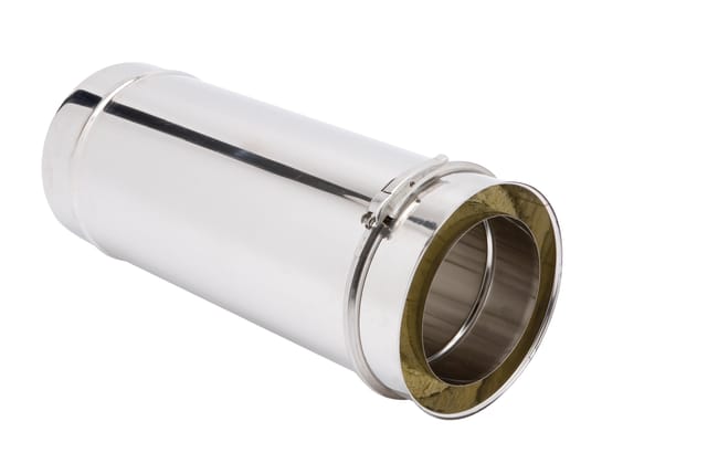 TUBO INOXIDABLE PARED DOBLE 200MM 50CM - 1