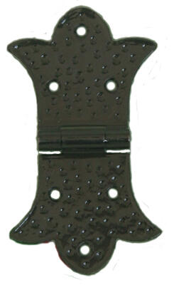 BISAGRA 50X87MM. FORJA NEGRA. 2UDS