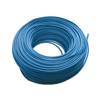 HILO FLEXIBLE LIBRE HALÓGENOS H07Z1-K 1.5mm2  AZUL 200M - 1