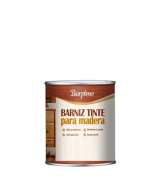 BARNIZ TINTE SINTÉTICO BRILLANTE BARPIMO 4L WENGUE
