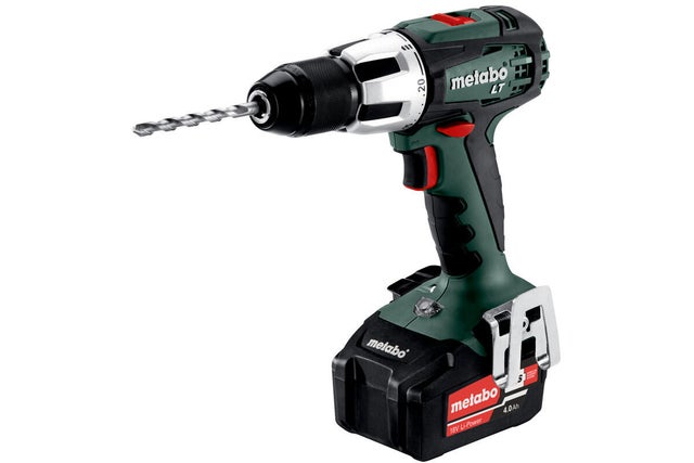 TALADRO PERCUTOR 18V 2X4AH METABO