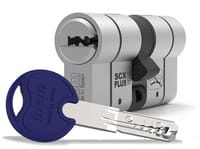 CILINDRO SEGURIDAD 30 X 40 MM SCX+ NÍQUEL MCM - 1