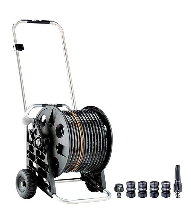 CARRO PORTAMANGUERA GENIUS COMPACT-25 Ø15MMX25M