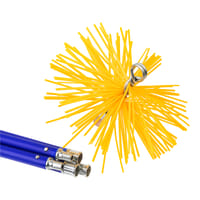 KIT DESHOLLINADOR 7M CON  5 VARAS + ERIZO NYLON Ø200MM - 1