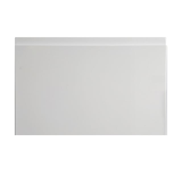 KIT 4 FRENTES DE CAJÓN PARA MUEBLE DE COCINA MALLORCA BLANCO BRILLO MDF 20X40CM