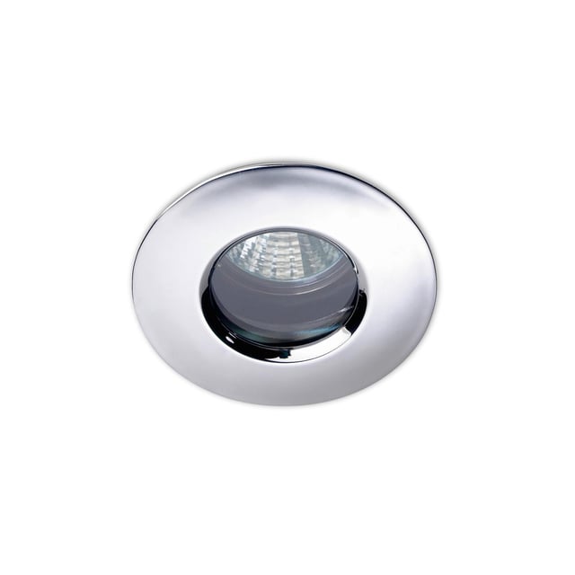 ARO DE EMPOTRAR ALUMINIO Ø 81,5MM BASCULANTE CROMO BRILLO