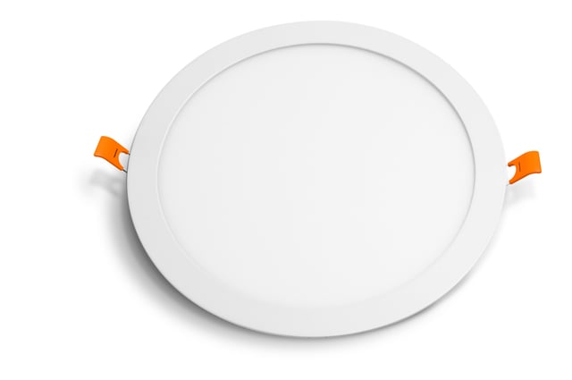 DOWNLIGHT LED EMPOTRAR CIRCULAR BLANCO 30W LUZ CALIDA