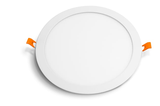 DOWNLIGHT LED EMPOTRAR CIRCULAR BLANCO 30W LUZ CALIDA - 1