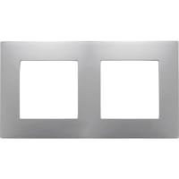 MARCO DOBLE SERIE VIVA PLATA - 1