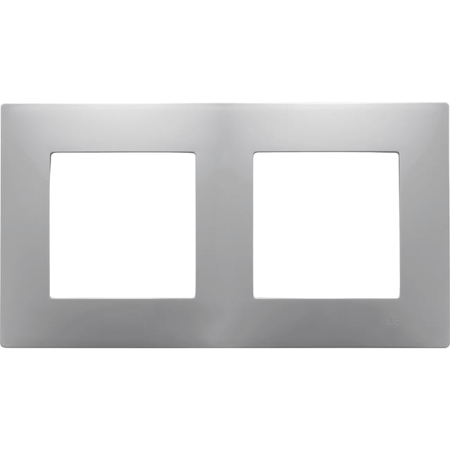 MARCO DOBLE SERIE VIVA PLATA - 1