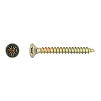 TORNILLOS TIRAFONDO PARA MADERA BICROMATADOS 5X50MM. 200UDS - 1